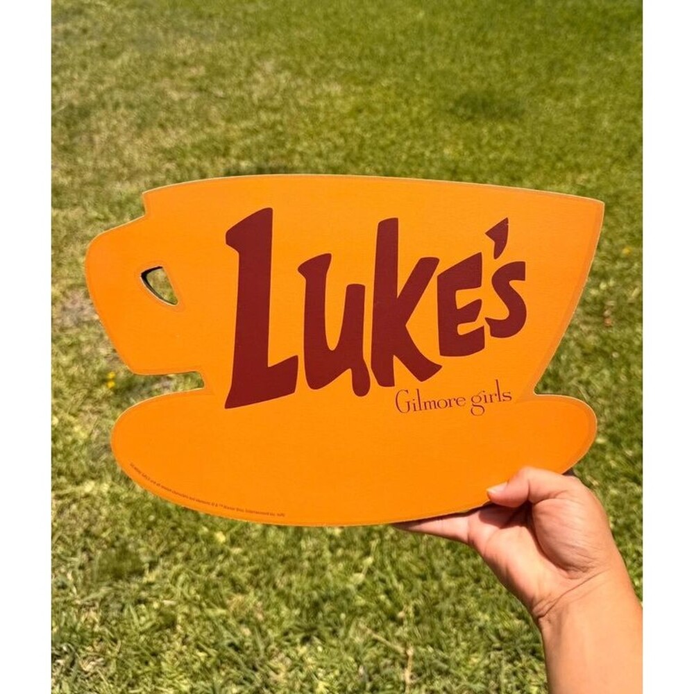 Luke’s diner Gilmore Girls wood sign
